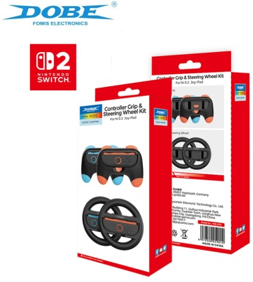Комплект DOBE Руль + Joy-con Grip TNS-5110 черный