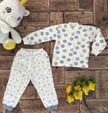 Комплект Munka Kids синий, белый