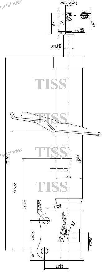 Амортизатор JD Амортизатор Подвески JAS0105