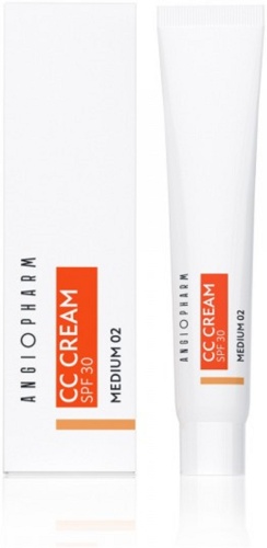 ANGIOPHARM SPF 30 СС крем 02 Medium 7 мл