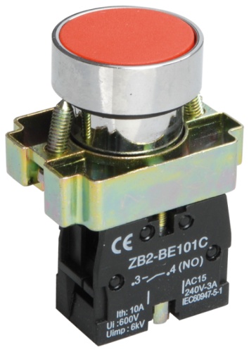 IEK кнопка BBT60-BA-K04, черный