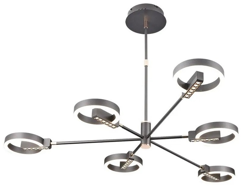 Люстра потолочная Gerhort LED, кол-во ламп: 6 шт