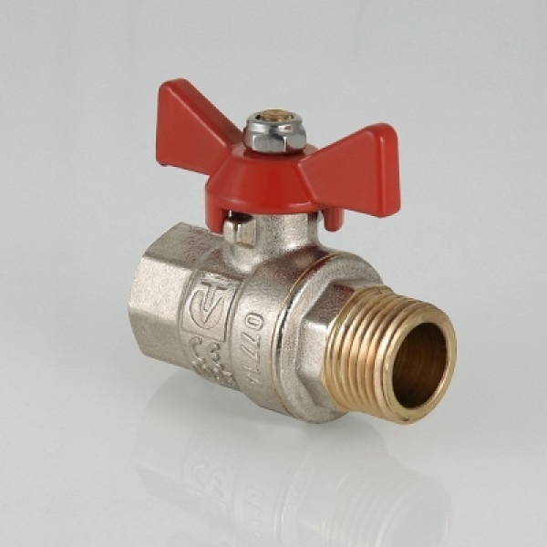Кран шаровый VALTEC резьбовой (BP/HP) VT.218 Ду 15 (1/2)