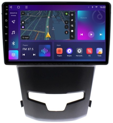 BLAST A9PRO 4gb+64gb korando 2014-2015 8ядер в штатное место Ssang Yong