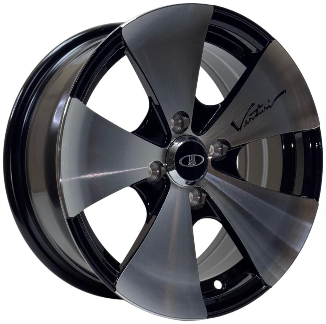 Wheels 144130DD 6x14/4x100 D73.1 ET20 4 диска черный, хром