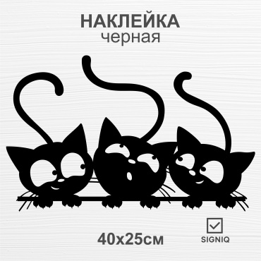 SIGNIQ Котята 40x25 см