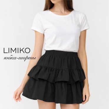 Юбка-шорты LIMIKO черный