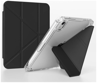 Чехол Nemo.kz для Samsung Galaxy Tab A9 Plus 11 дюйм черный, прозрачный