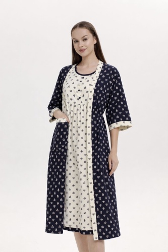 Комплект Ellada синий, белый