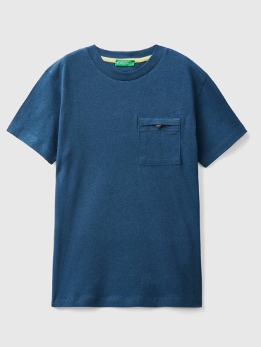 Майка UNITED COLORS OF BENETTON голубой