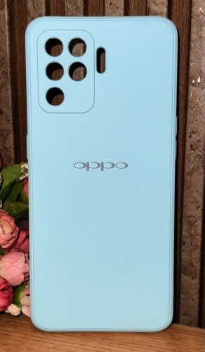 Чехол Nati.aks для OPPO Reno 5 lite мятный