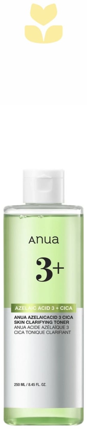 Anua тонер AZELAIC ACID 3 + CICA 250 мл