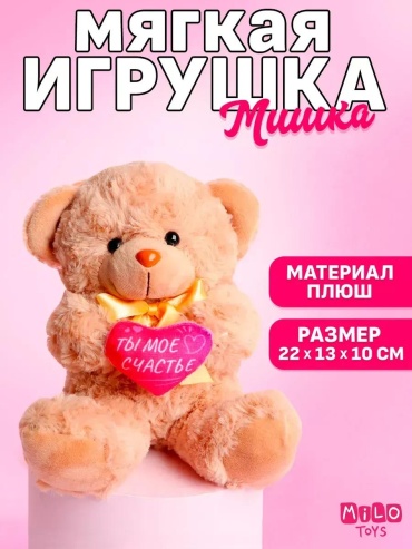 Мягкая игрушка 762054, 22 см
