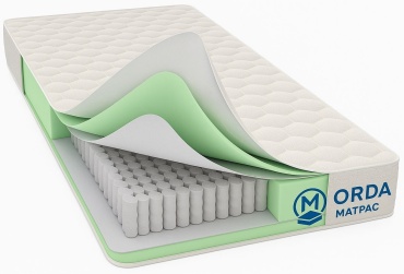 Матрас M-ORDA MATRAS Стандарт ортопедический матрас, 160x200x20 см