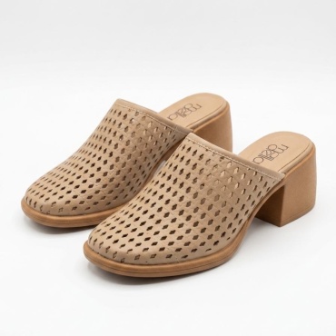 Сабо Shoesmarket бежевый
