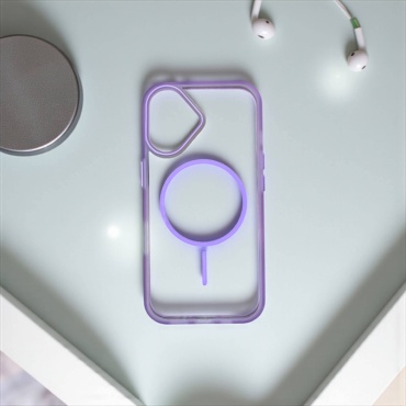 Чехол для Apple iPhone 16 Plus прозрачный