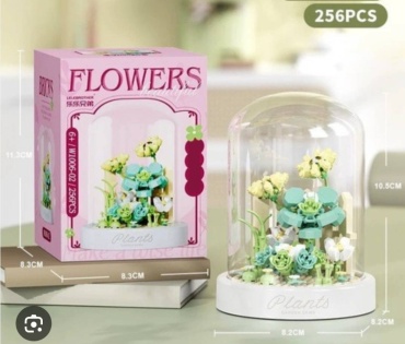 Конструктор LELEBROTHER Flowers 1006-02, деталей 256 шт