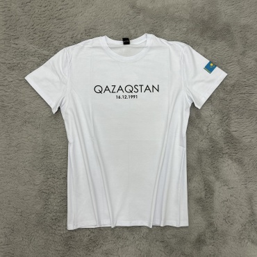 Футболка BayDar Qazaqstan белый