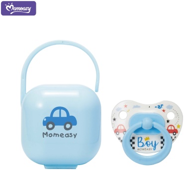Пустышка Momeasy 45541, 2 шт, голубой