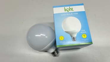 Light 15W E27, светодиодная, нейтральный белый