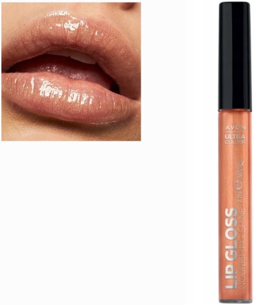 Avon "Ультра" питательный блеск для губ "JUST PEACHY"