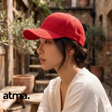 Кепка ATMA brand размер универсальный, красный