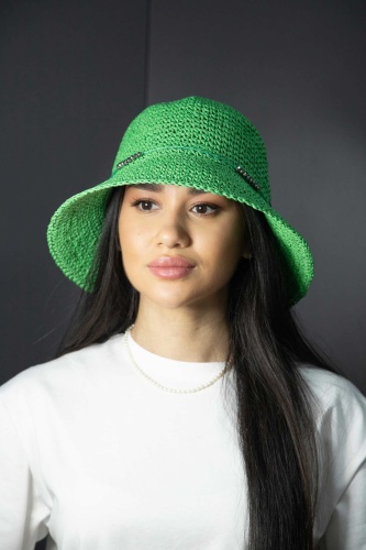 Панама CAPPELO размер 56, темно-зеленый