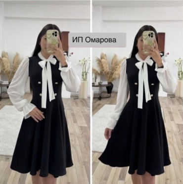 Школьное платье платье MICHELLE черный