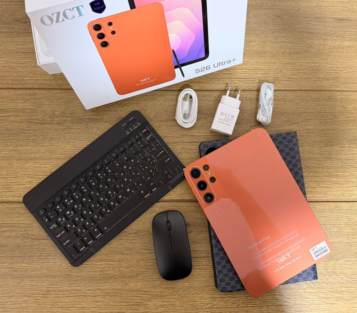 Планшет OZCT S26 Ultra+ 10.1 дюйм 32 Гб/1024 Гб оранжевый