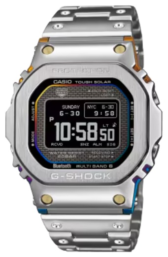 Кварцевые CASIO GMW-BZ5000RC-1ER нержавеющая сталь