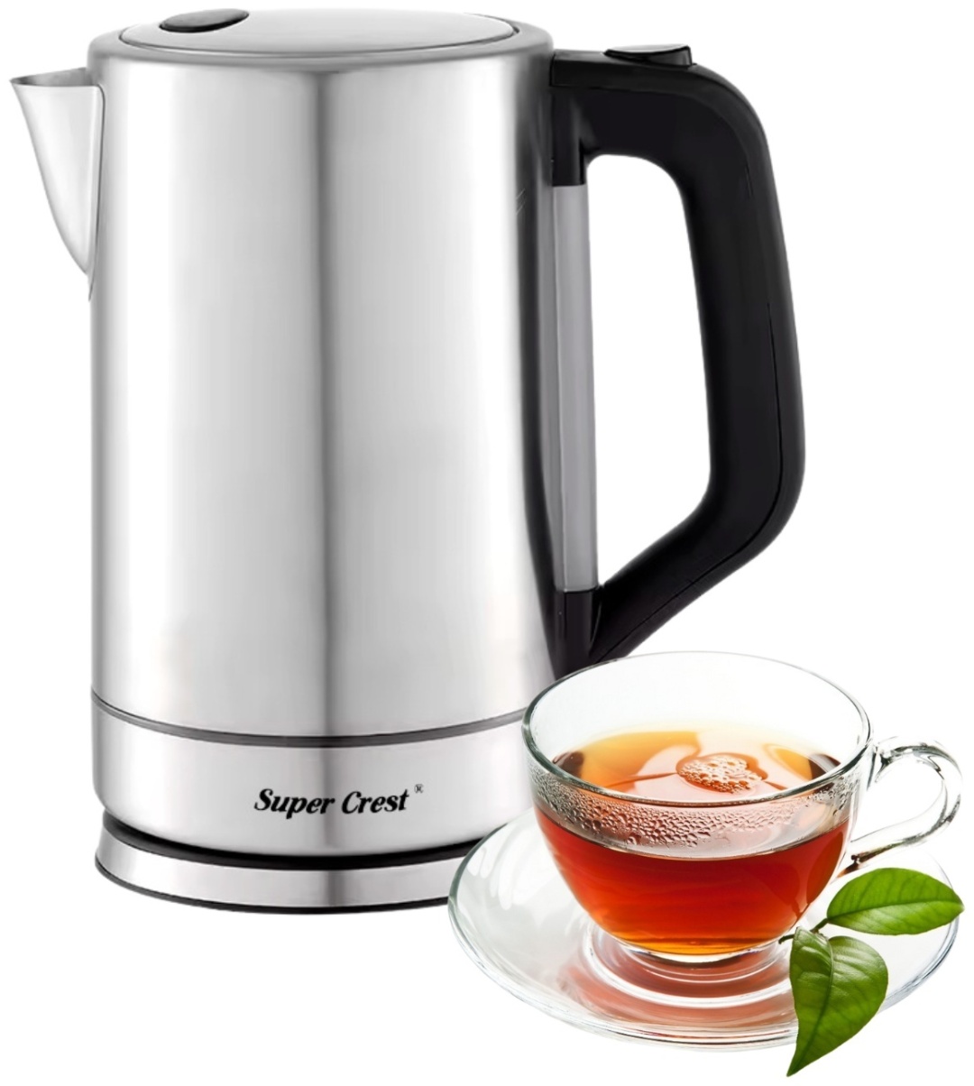 Электрочайник Super Crest SCT-4019 серебристый