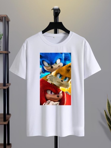 Футболка Соник Sonic TMH_TREND.KZ белый