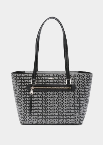 Сумка тоут DKNY ПВХ черный