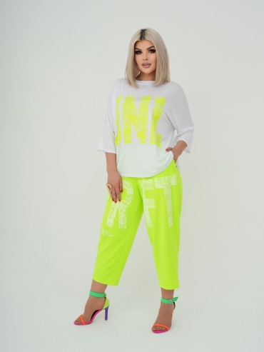 Костюм повседневный FASHION салатовый