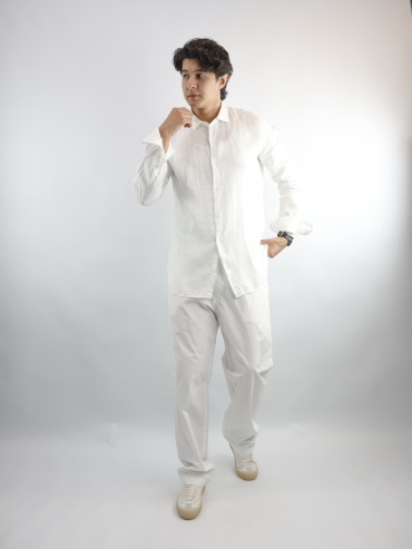 Рубашка прямая Brooksfield белый