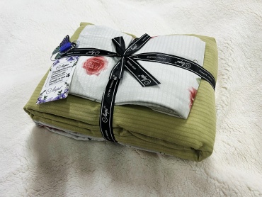 Комплект Лиора Noon 2-спальный муслин, : 50x70 см