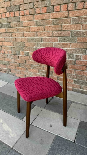 Makhome чехол для стула 848524870 бордовый 38x45 см