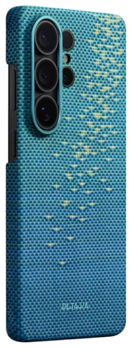 Чехол Pitaka для Samsung Galaxy S26 Ultra голубой