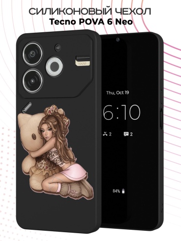 Чехол для TECNO POVA 6 Neo рисунок