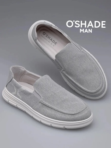 Мокасины Oshade серый