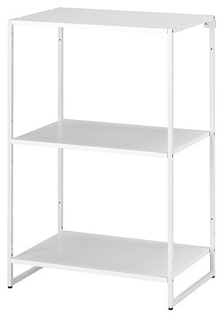 Стеллаж напольный IKEA JOSTEIN shelving unit, 61x40x90 см, белый