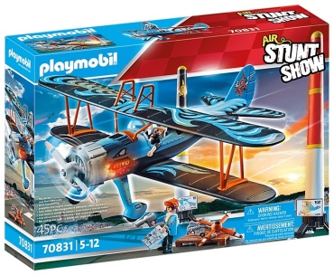 Набор Playmobil Воздушное каскадерское шоу Phoenix Biplane