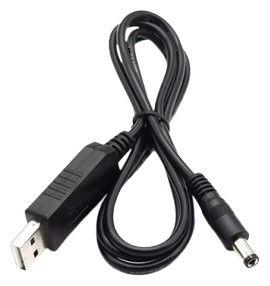 Кабель USB 2.0 A - DC Round Port 1 м 0014164