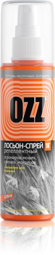 OZZ спрей Защитный лосьон-спрей репеллентный 100