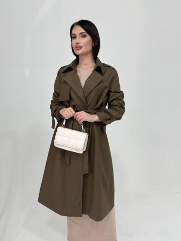 Тренчкот ZEIN collection коричневый