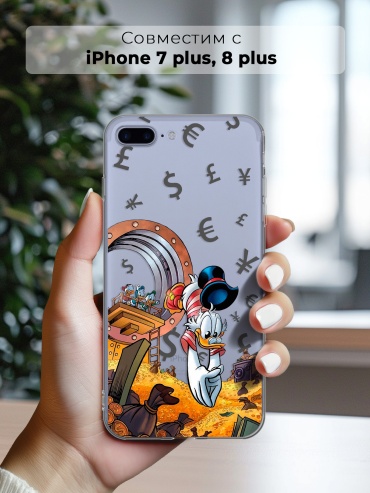 Чехол для Apple iPhone 7 Plus, iPhone 8 Plus рисунок
