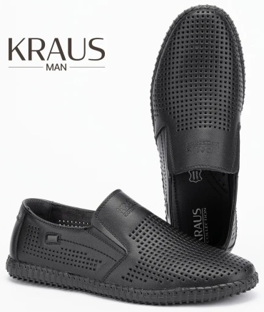 Лоферы Kraus Collection черный