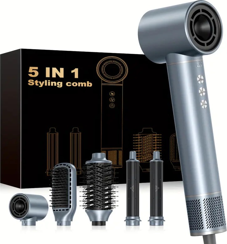 Styling Comb 5 in 1 стайлер серый