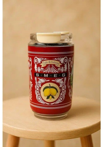 Термокружка SMEG 50's Style "Sicily is my Love" 0.24 л красный