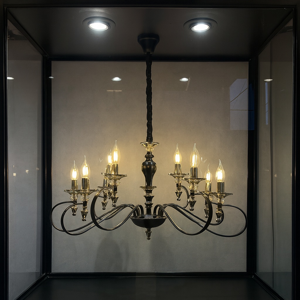 Люстра подвесная Aleddin light E14, кол-во ламп: 12 шт